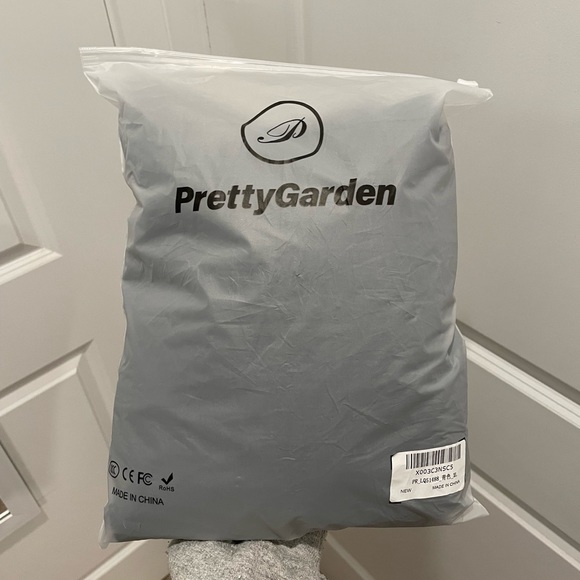 PRETTYGARDEN One Shoulder Maxi Dress with Slit - Picture 5 of 7